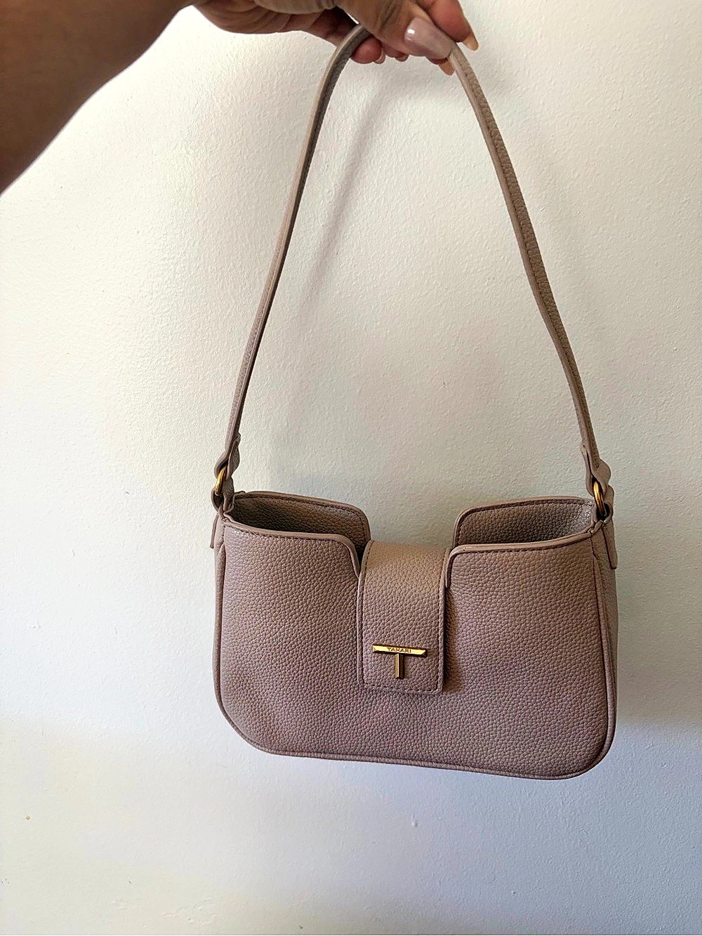 Tahari Brown Shoulder Bag